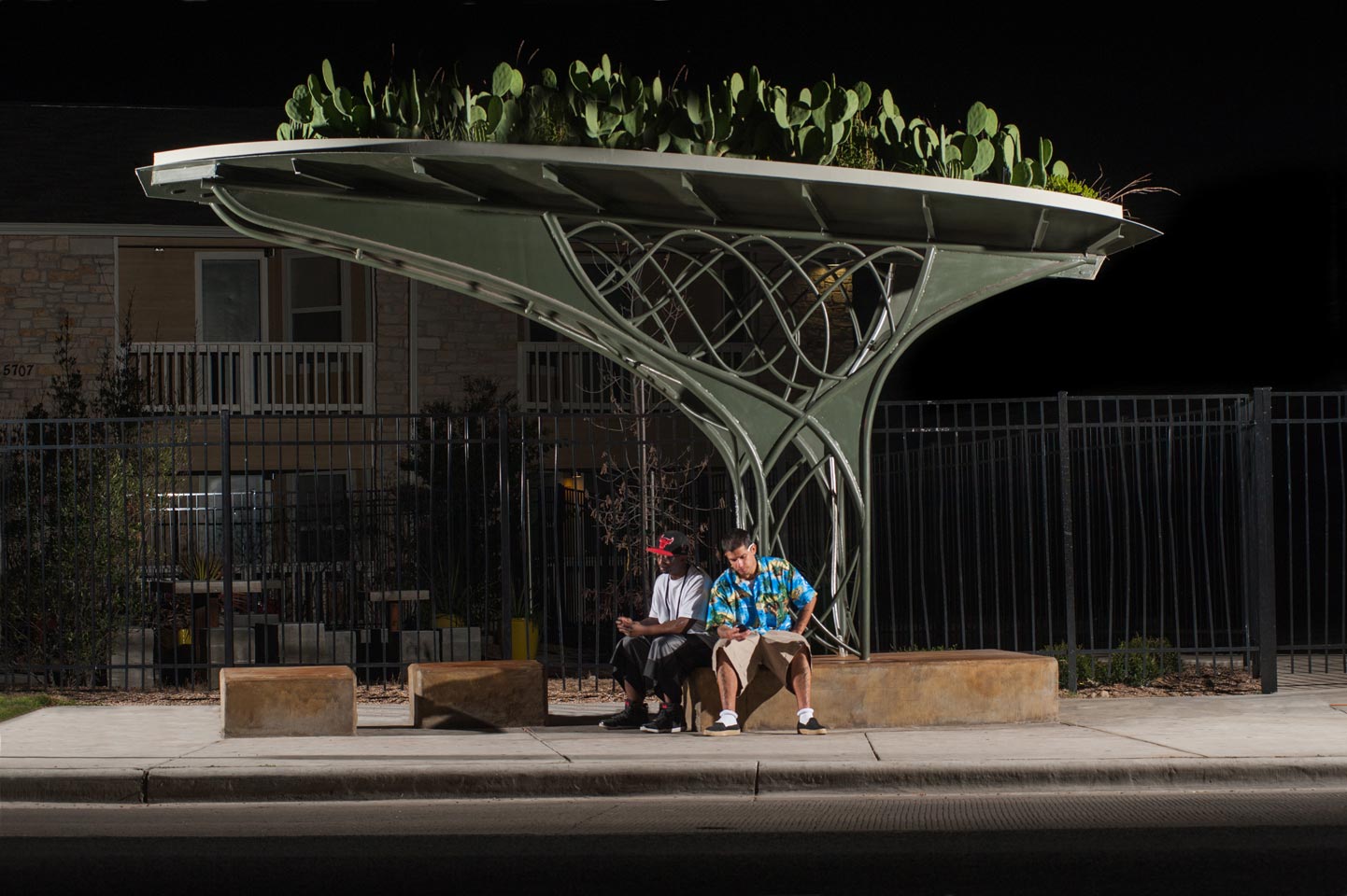 Green Roof Bus Shelter Project